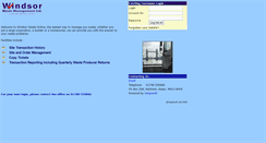 Desktop Screenshot of portal.winwaste.com